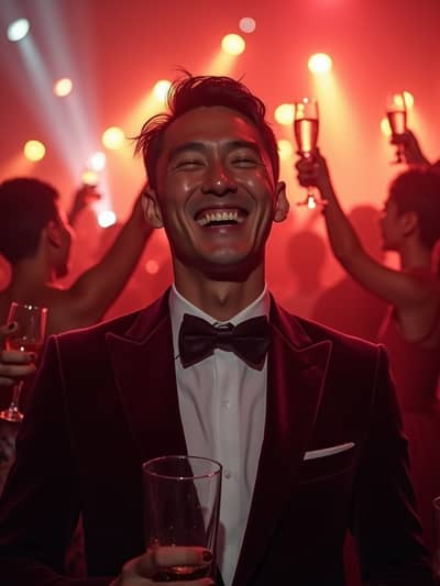 Professional new years eve AI photo 42 - High quality artificial intelligence photography