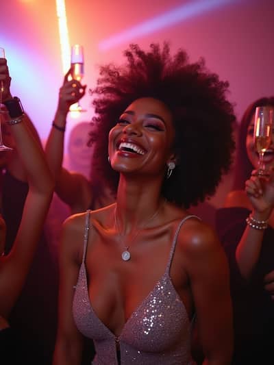 Professional new years eve AI photo 47 - High quality artificial intelligence photography