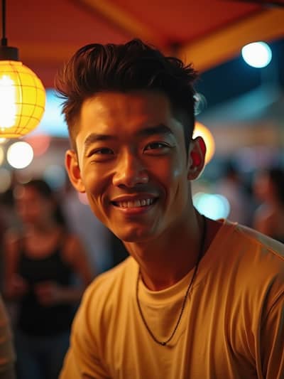 Professional nightlife AI photo 22 - High quality artificial intelligence photography