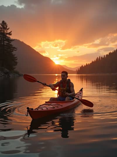 PhotoForge AI outdoor adventure photo sample 5 - Studio quality AI generated photography