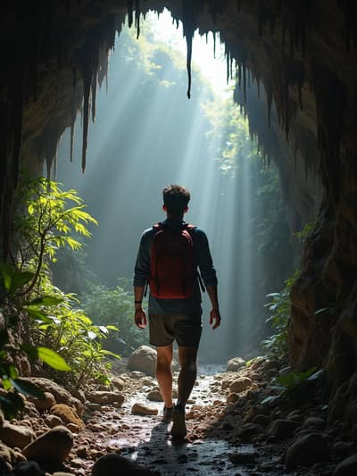 Professional outdoor adventure AI photo 17 - High quality artificial intelligence photography
