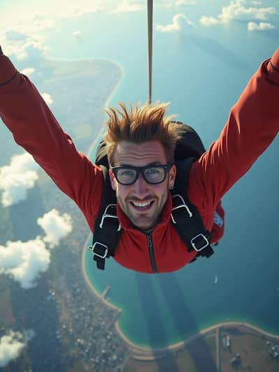 AI photography example 29 - outdoor adventure photos generated by artificial intelligence
