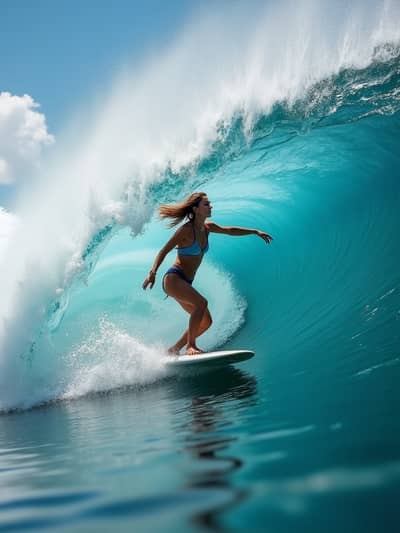 AI photography example 44 - outdoor adventure photos generated by artificial intelligence