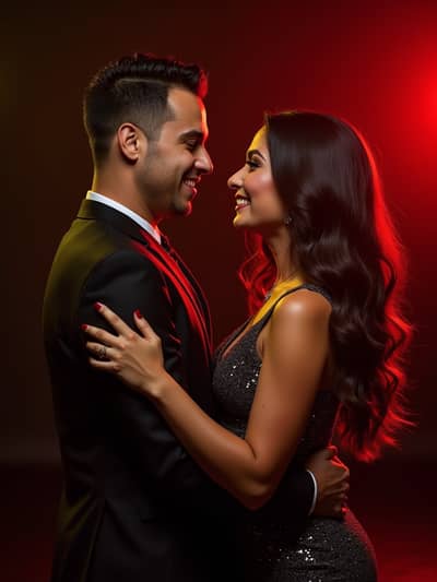 PhotoForge AI pre wedding engagement photo sample 10 - Studio quality AI generated photography