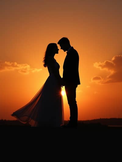 Pre Wedding Engagement style photo 18 created with AI technology - PhotoForge professional photography