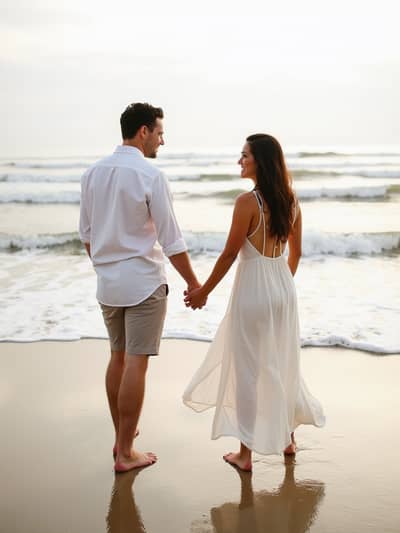 AI generated pre wedding engagement photo example 21 - Professional pre wedding engagement photography by PhotoForge