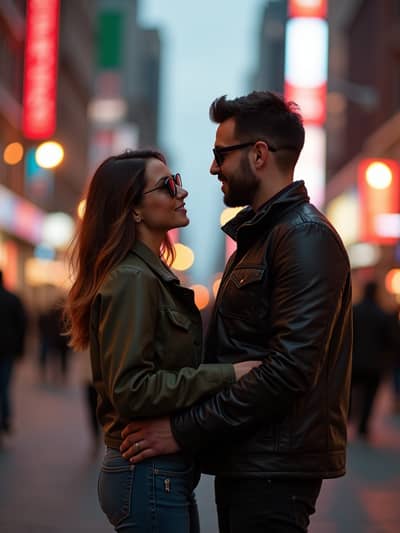 Professional pre wedding engagement AI photo 22 - High quality artificial intelligence photography