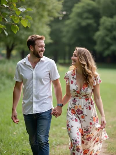 Professional pre wedding engagement AI photo 27 - High quality artificial intelligence photography