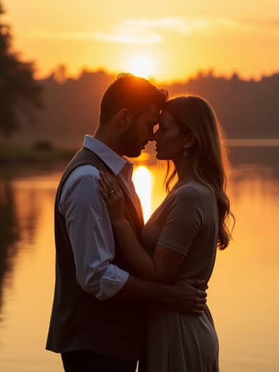 PhotoForge AI pre wedding engagement photo sample 40 - Studio quality AI generated photography