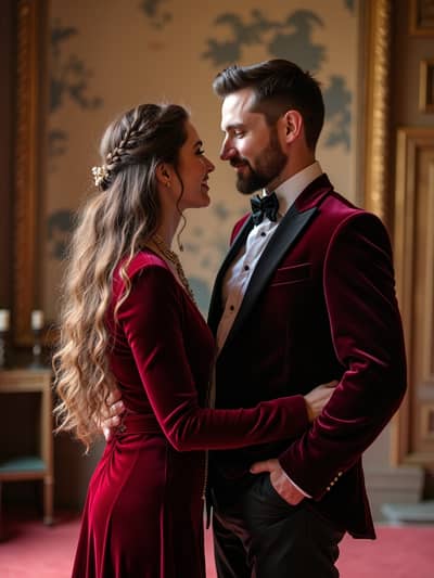 AI generated pre wedding engagement photo example 41 - Professional pre wedding engagement photography by PhotoForge