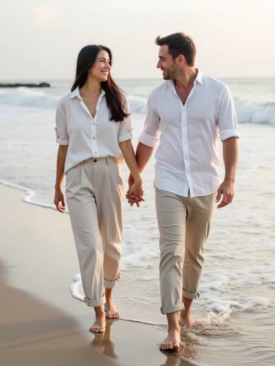 AI generated pre wedding engagement photo example 46 - Professional pre wedding engagement photography by PhotoForge