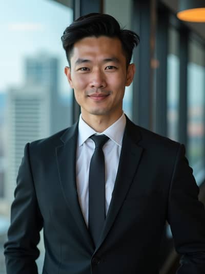 AI photography example 14 - professional headshots photos generated by artificial intelligence