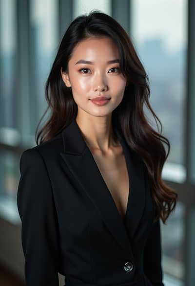 AI photography example 19 - professional headshots photos generated by artificial intelligence