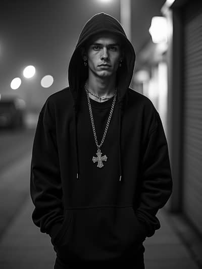 Professional rap album cover AI photo 32 - High quality artificial intelligence photography