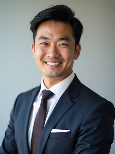 AI generated real estate headshots photo example 1 - Professional real estate headshots photography by PhotoForge