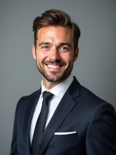 PhotoForge AI real estate headshots photo sample 5 - Studio quality AI generated photography