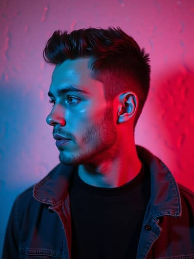 Professional rgb portrait AI photo 7 - High quality artificial intelligence photography