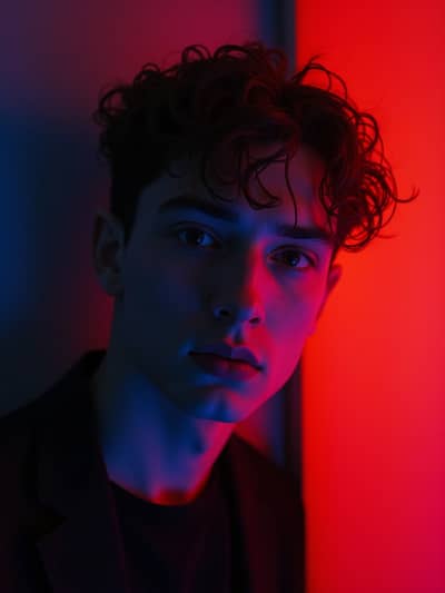Professional rgb portrait AI photo 47 - High quality artificial intelligence photography
