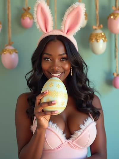 PhotoForge AI sexy easter photo sample 15 - Studio quality AI generated photography