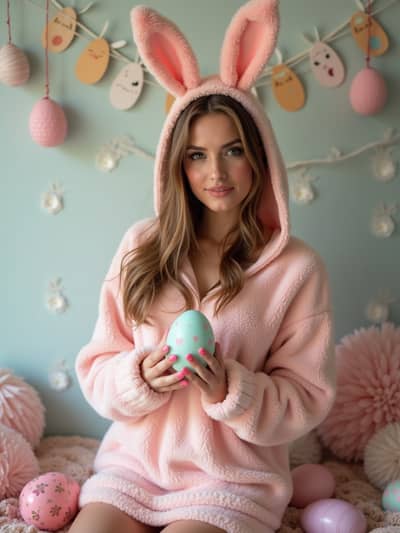 Professional sexy easter AI photo 17 - High quality artificial intelligence photography