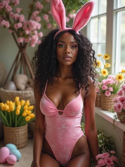 AI generated sexy easter photo example 31 - Professional sexy easter photography by PhotoForge