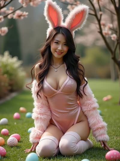 Professional sexy easter AI photo 37 - High quality artificial intelligence photography