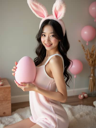AI generated sexy easter photo example 46 - Professional sexy easter photography by PhotoForge