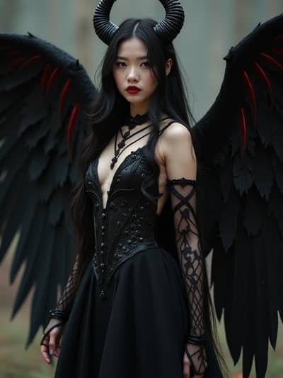 AI photography example 19 - sexy halloween photos generated by artificial intelligence