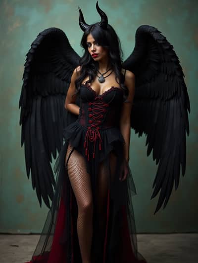 AI photography example 24 - sexy halloween photos generated by artificial intelligence