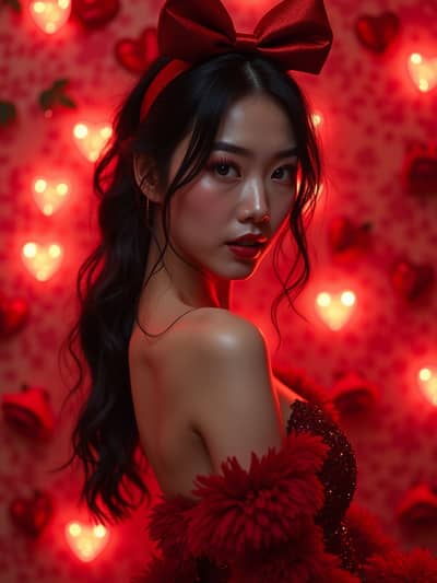Professional sexy valentine AI photo 12 - High quality artificial intelligence photography