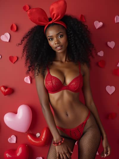PhotoForge AI sexy valentine photo sample 50 - Studio quality AI generated photography