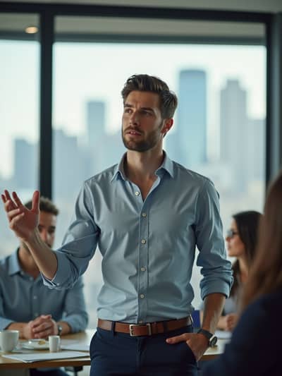 AI generated startup founder photo example 1 - Professional startup founder photography by PhotoForge