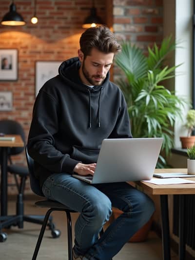 Professional startup founder AI photo 17 - High quality artificial intelligence photography