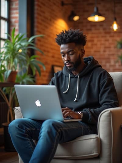 AI generated startup founder photo example 21 - Professional startup founder photography by PhotoForge