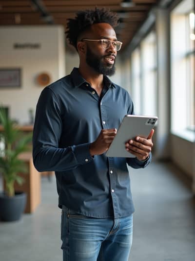 Professional startup founder AI photo 27 - High quality artificial intelligence photography