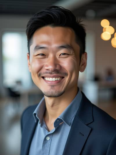 PhotoForge AI startup team headshots photo sample 25 - Studio quality AI generated photography