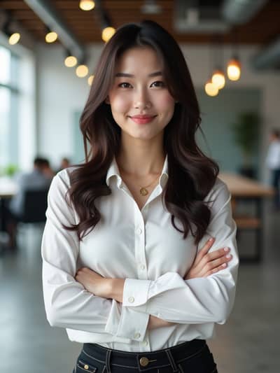 Professional startup team headshots AI photo 27 - High quality artificial intelligence photography