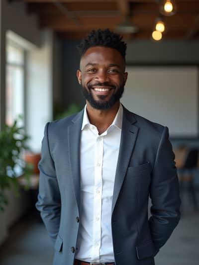 AI photography example 34 - startup team headshots photos generated by artificial intelligence