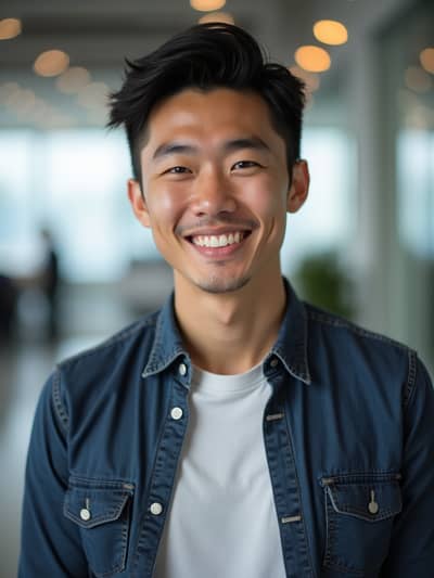 PhotoForge AI startup team headshots photo sample 45 - Studio quality AI generated photography