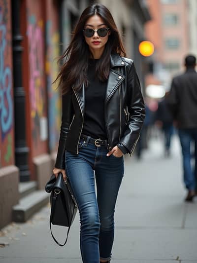 AI generated street style photo example 6 - Professional street style photography by PhotoForge