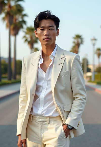AI photography example 9 - street style photos generated by artificial intelligence