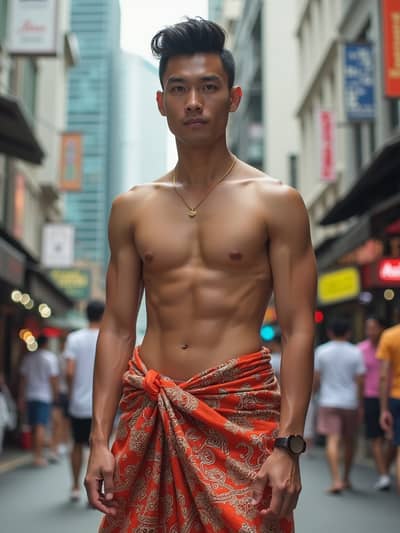 Professional street style AI photo 17 - High quality artificial intelligence photography