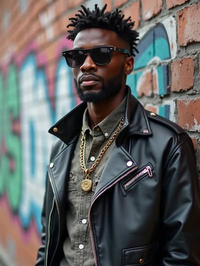 AI photography example 39 - street style photos generated by artificial intelligence