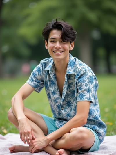Professional summer in tokyo AI photo 17 - High quality artificial intelligence photography