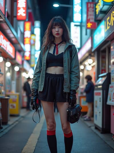 Professional summer in tokyo AI photo 27 - High quality artificial intelligence photography