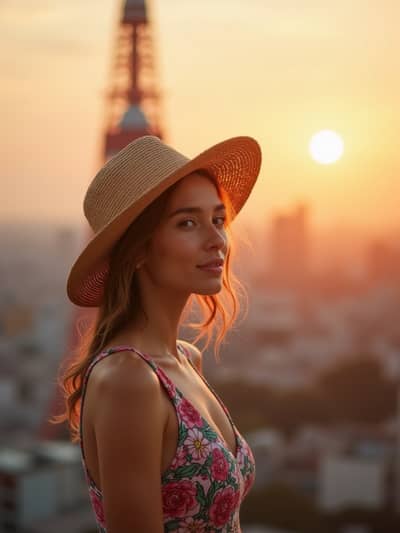 Professional summer in tokyo AI photo 32 - High quality artificial intelligence photography