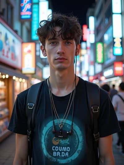 AI photography example 34 - summer in tokyo photos generated by artificial intelligence