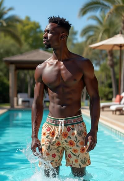 Professional swimsuit AI photo 7 - High quality artificial intelligence photography