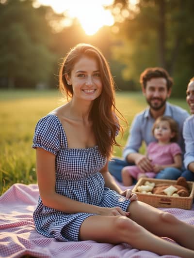 Professional tradwife aesthetic AI photo 37 - High quality artificial intelligence photography