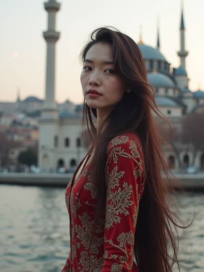 AI photography example 44 - travel photos generated by artificial intelligence